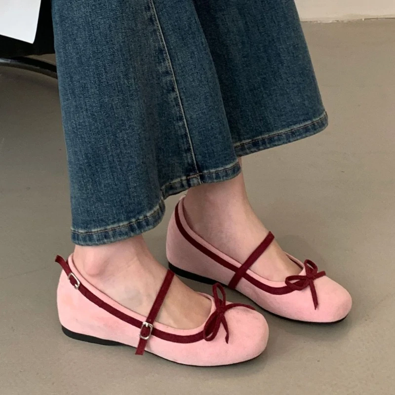 fashion-mary-jane-shoes-women-butterfly-knot-round-toe-shallow-comfort-buckle-sweet-dress-shoes-female-brand-ballet-flats-women