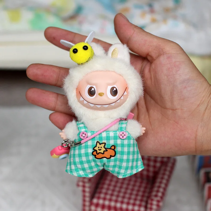 Only Clothes Suitable for Iabubu 4.0 Mini Baby Clothes Heart Code New Model for 10cm Doll Accessories