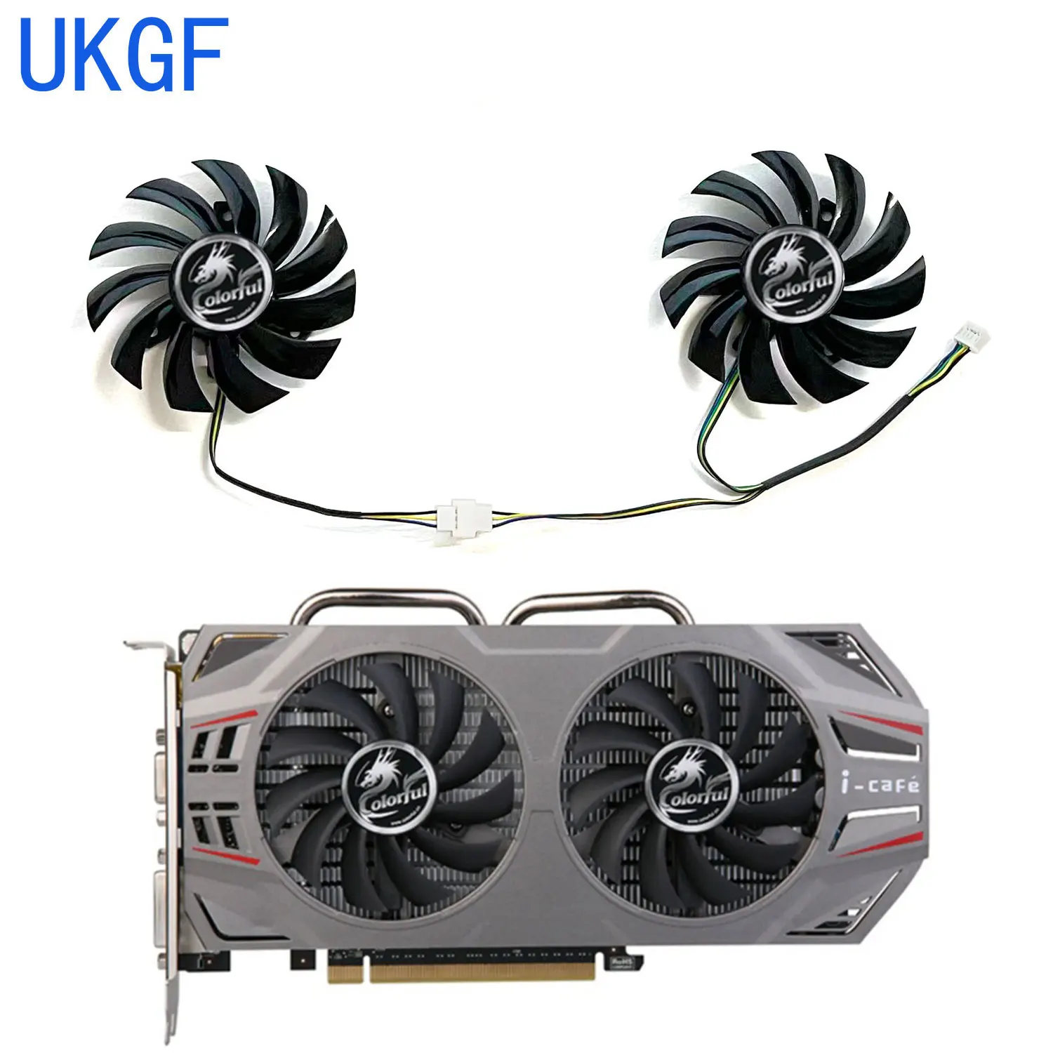 

Brand new 75MM 4PIN PLD08010S12H GTX 650TI GPU fan suitable for Colorful GeForce GTX650ti 660 750ti graphics card replacement fa