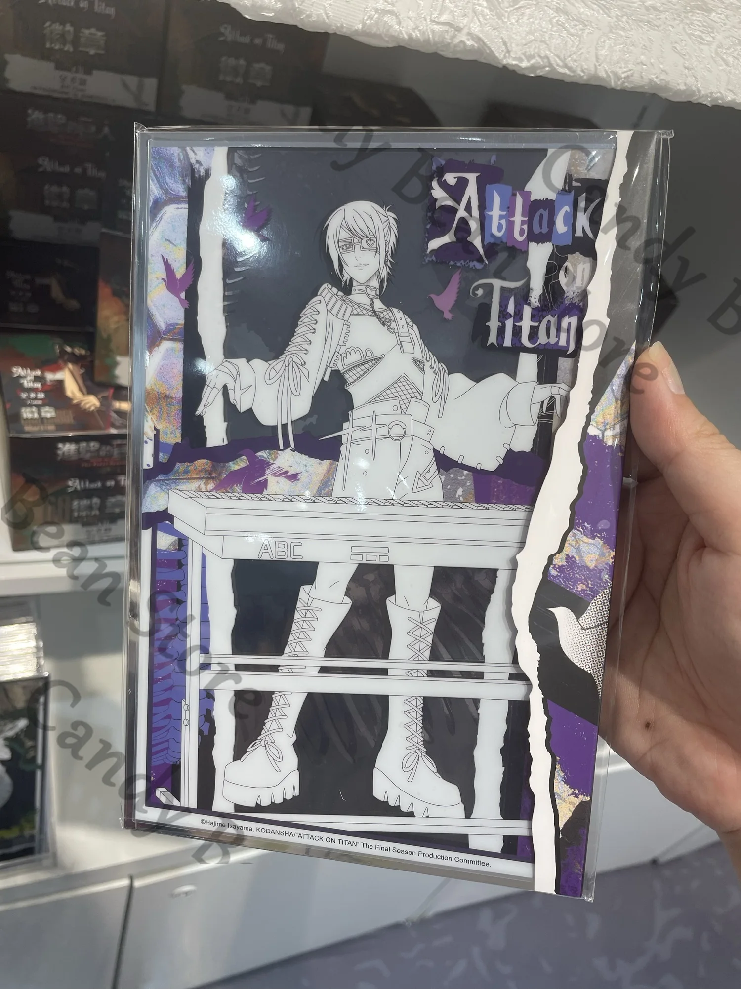 公式アニメ進撃の巨人リヴァイ・アッカーマンハンジ・ゾーイエレンイェーガーコスプレアクリル色紙漫画カラーシート飾るギフト