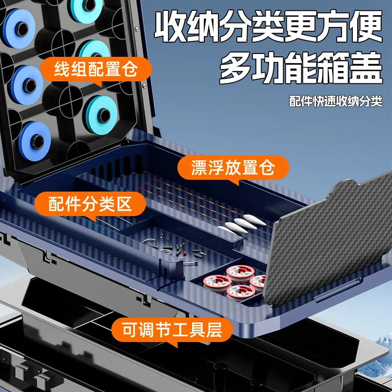 ポータブル釣りボックス断熱クーラーシート収納オーガナイザータックルギアアウトドアキャンプボートアクセサリー防水