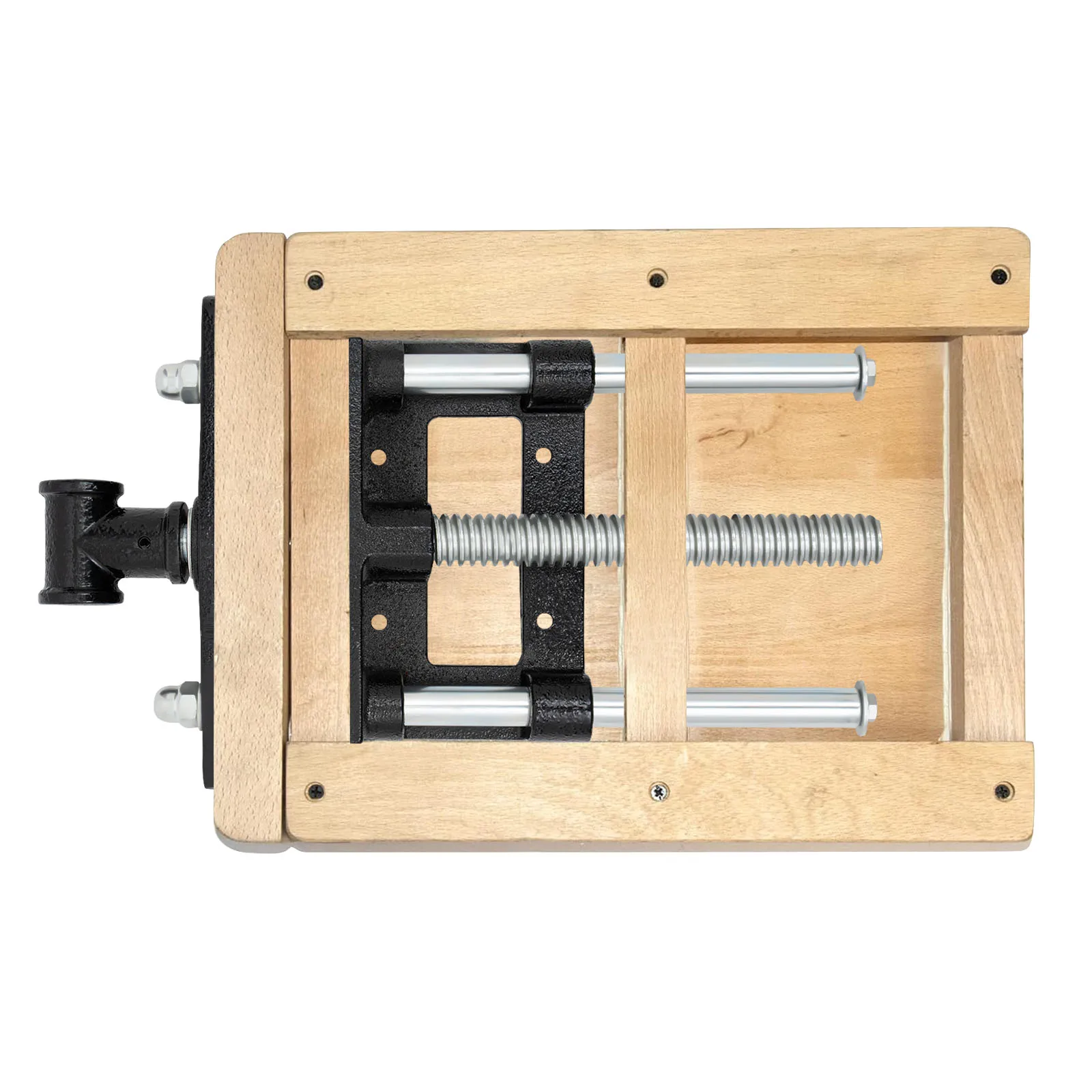7 Zoll Tragbare Holzbearbeitungs-Schraubzwinge Metall-Werkbankzange DIY Holzklammer für Holzbearbeitungstisch – Detail 8