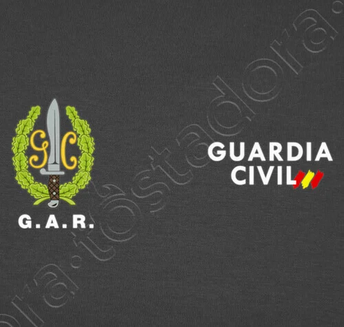 España Guardia Civil G.A.R. Operaciones Especiales Men T-Shirt Short Sleeve Casual 100% Cotton O-Neck Summer Tees