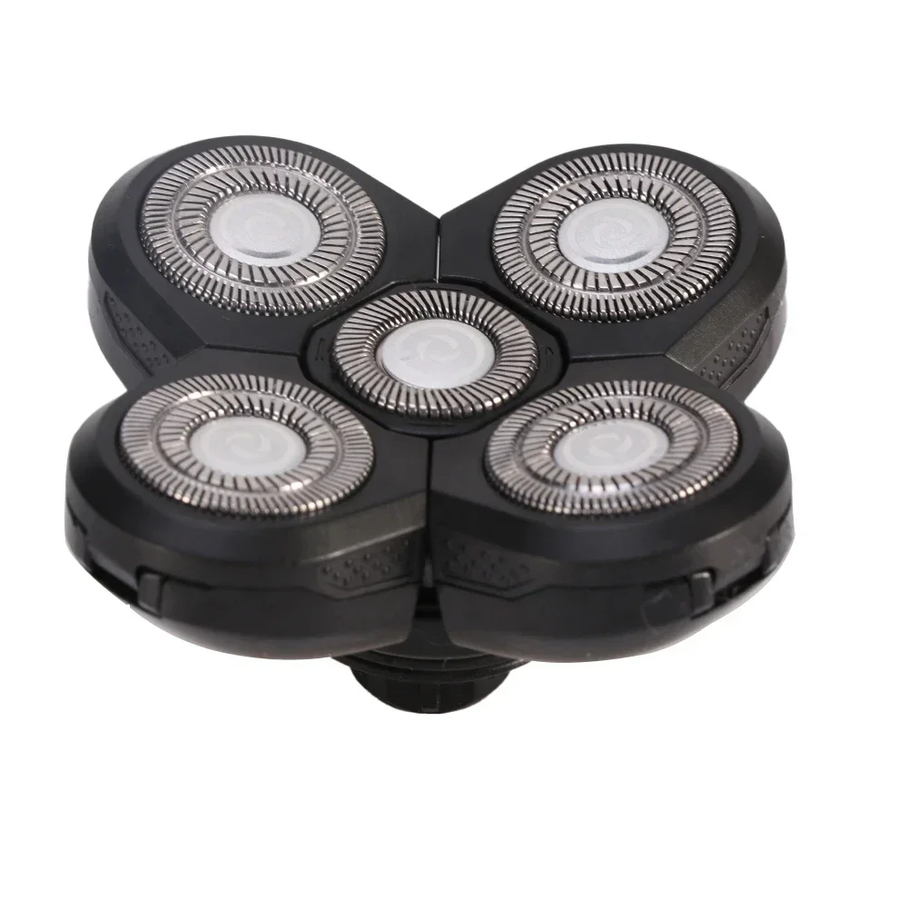Washable Men 5 Blade Razor Replacement Shaving Heads for Alternate Floating Electric 5D Shavers Trimmers Kit 4D Cutter Blades #