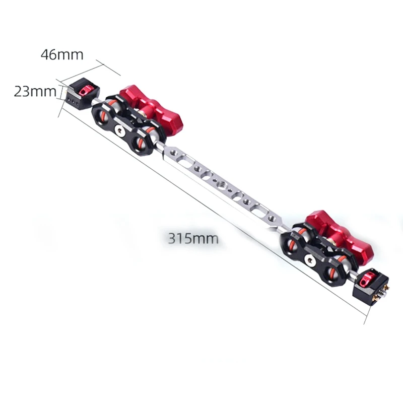 アルミニウム合金アーム付き携帯電話,非接触金属カメラ,V-S-005F度回転,ユニバーサルアクセサリー