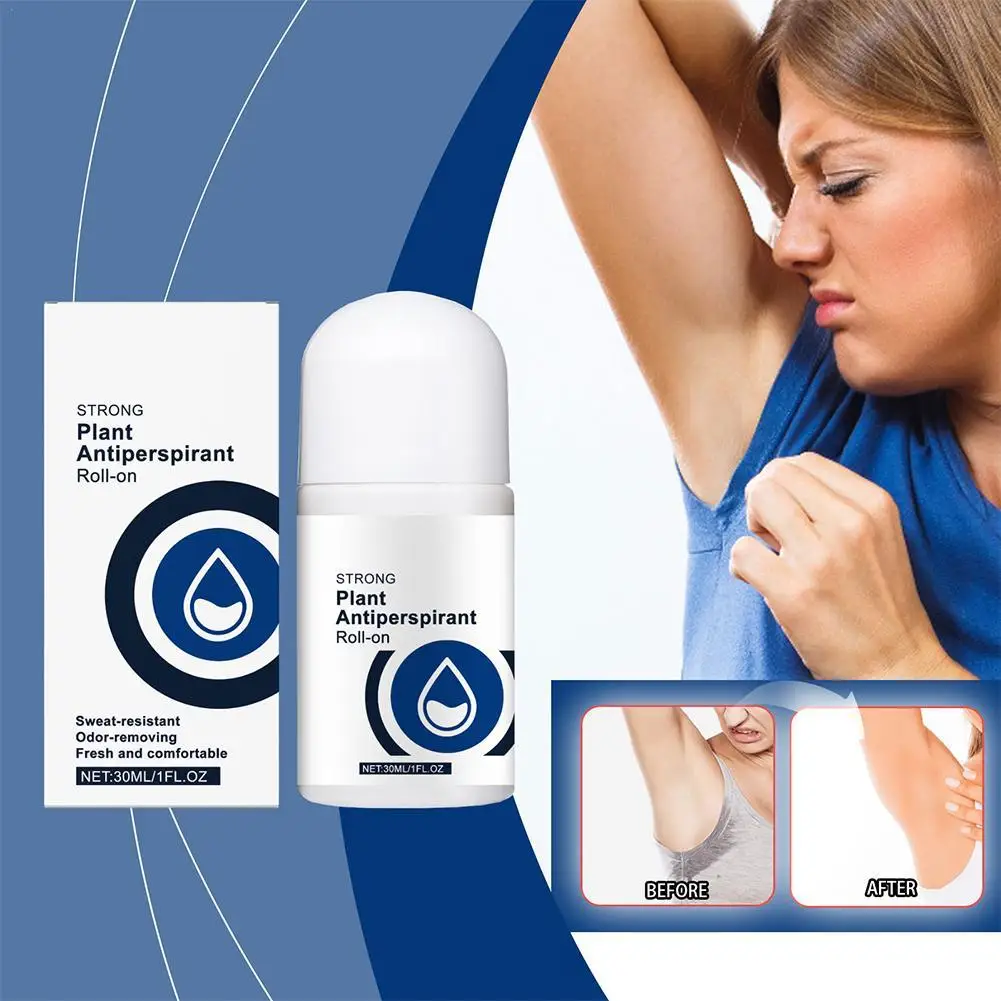 

Шариковый дезодорант от пота Бутылка Натуральный уход Удобная жидкость Нежный комфорт Нераздражающий уход за кожей подмышек ﻿