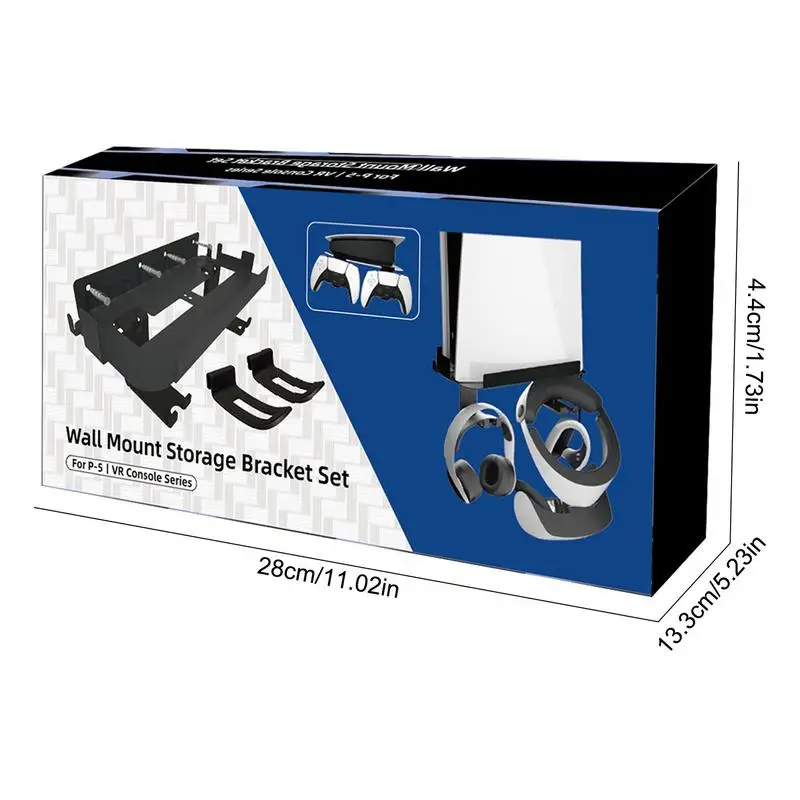 Настенный держатель VR, настенное крепление, крючок для очков, подставка для хранения, съемный компактный органайзер для хранения наушников для кабинета