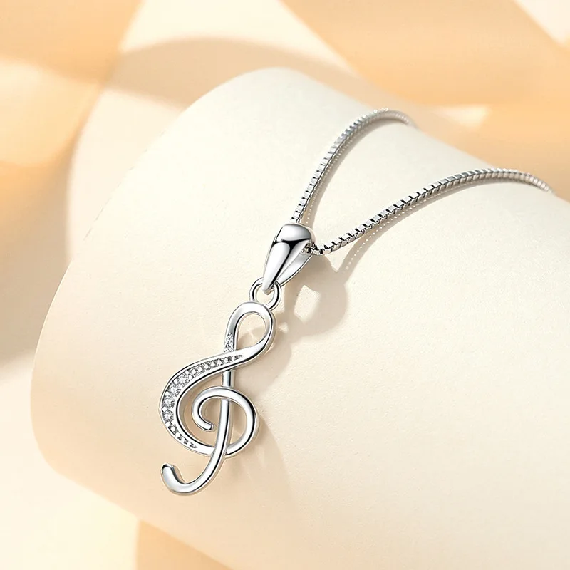 Neue Halskette aus 925er-Sterlingsilber für Damen, Zircom mit weißvergoldetem Labor-Diamant-Schmuck, Hochzeitsanhänger