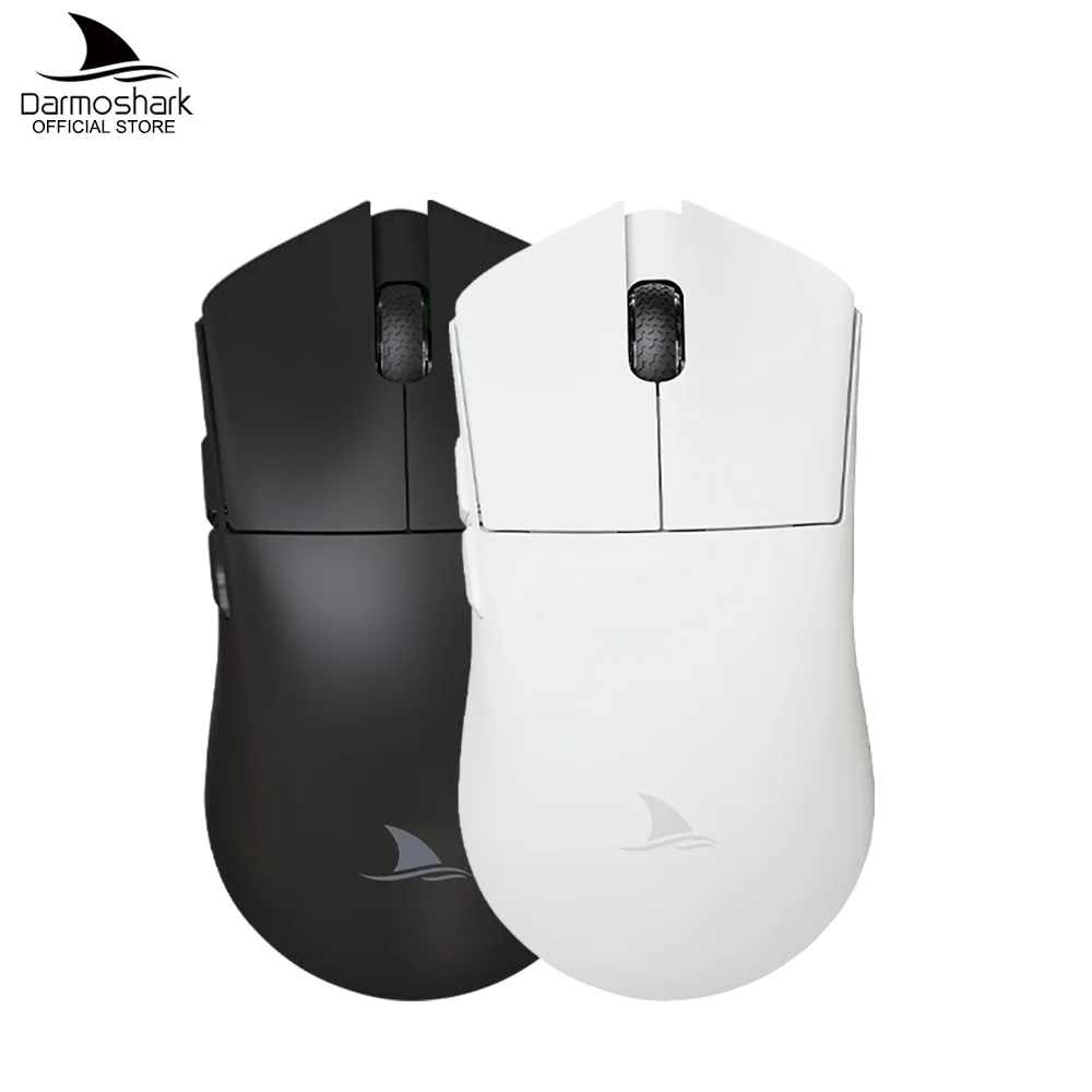 

Darmoshark Dual Mode 8K Gaming Mouse Wireless Tri Mode 26K DPI PAM3395 Sensor Game Macro Mouse Big Hand Mice For Laptop PC