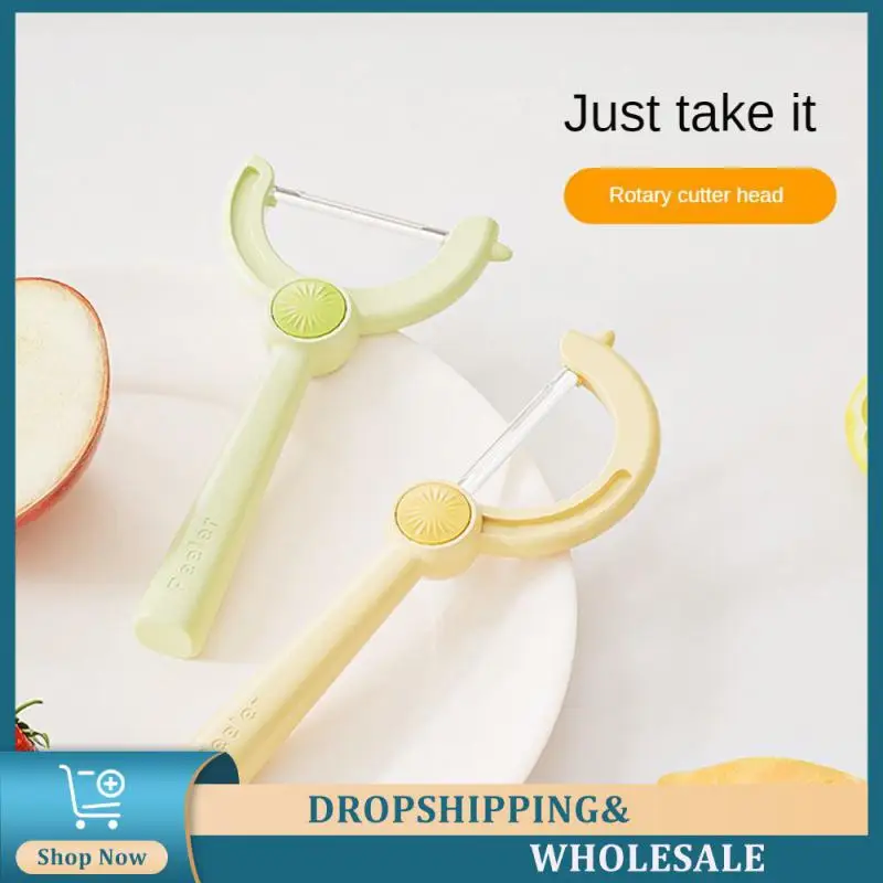 Fruit Peeling Knife Stainless Steel Peeler Peeling Apples Kitchen Vegetable Fruit Sharp Peeler Multi-function Peeler Zesters