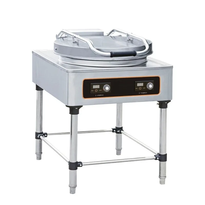 Electric cake pan Commercial thickened pan independent heating digital temperature control sauce-flavored pancake machine