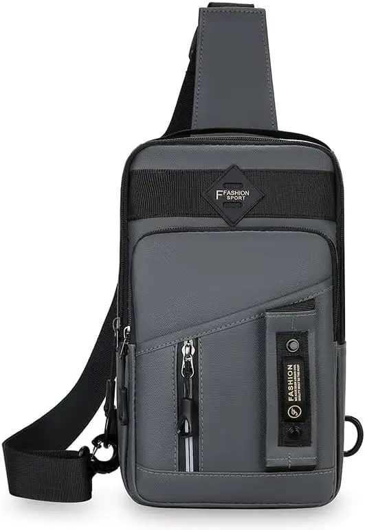 Casual Messenger Breast Bag Multifunctional Large Capacity Messenger Bag Business Outdoor Chest Bag