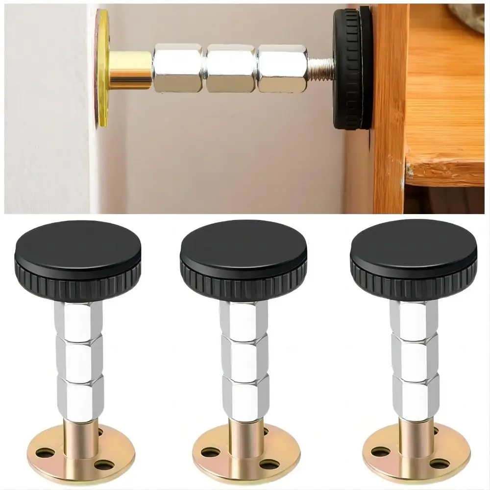 

4pcs Wear-resistant Bed Stabilizer Anti Scratch Non-Slip Pad Headboard Stabilizer Universal Fit Adjustable Anti-Shake Fixer