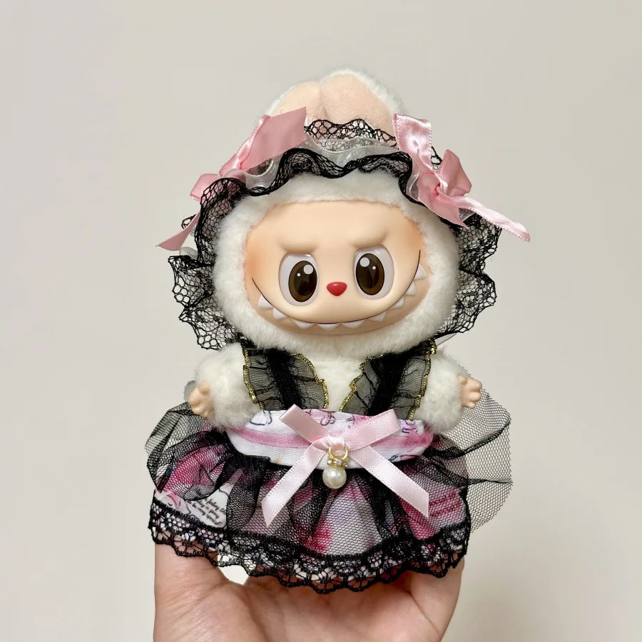 Accesorios de vestido de princesa Labubu, diseñador de moda adecuado para V1 V2 V3, colgante Labubu, regalo de cumpleaños de moda con personalidad bonita