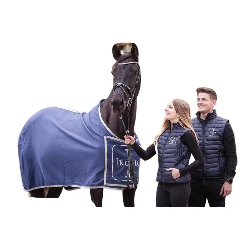 El abrigo de caballo de gamuza de una sola capa es adecuado para primavera y otoño que proporciona calidez y comodidad, ropa deportiva ecuestre para caballos