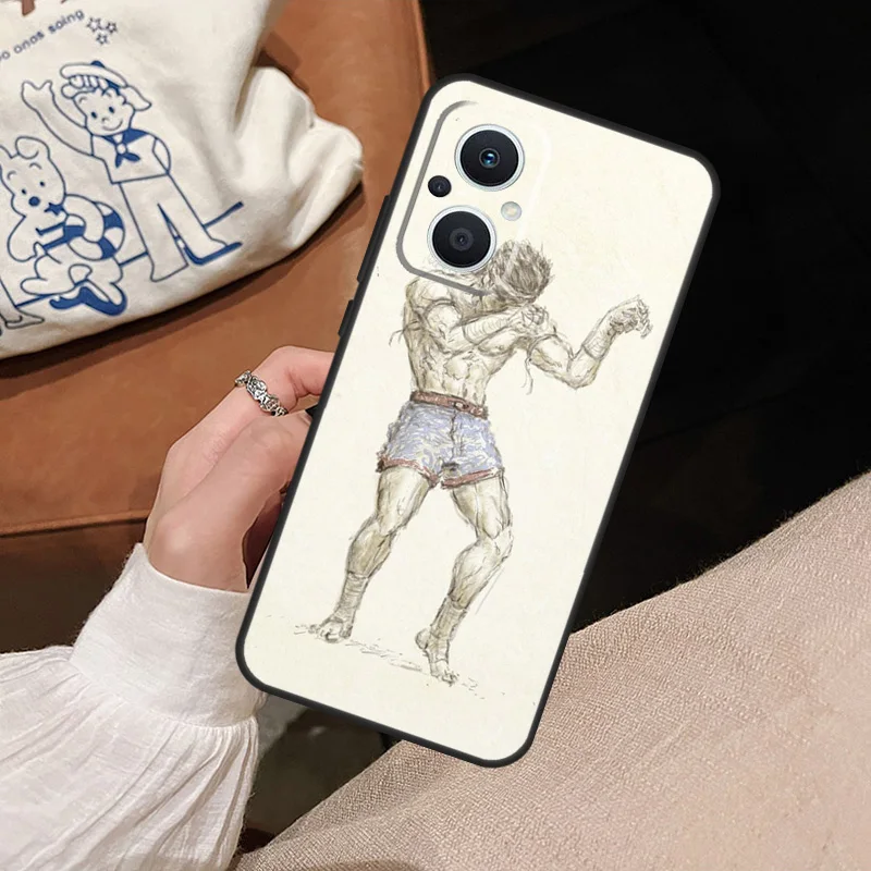 Чехол для телефона Muay Thai Kickboxing Fight для OPPO Reno 13 13F 12 11 F 8T 7 8 10 Pro OPPO Find X8 Pro X6 X3 X5 Lite Cover