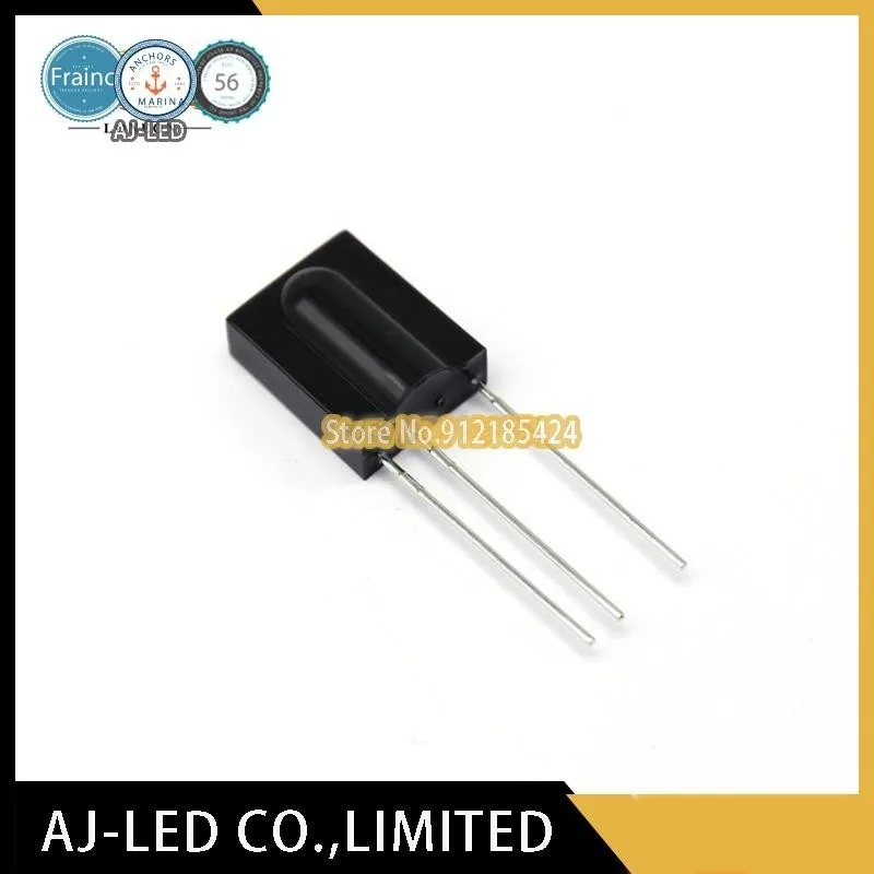 

10pcs/lot HS0038A2D integrated infrared receiver, distance 35M, frequency 38KHZ