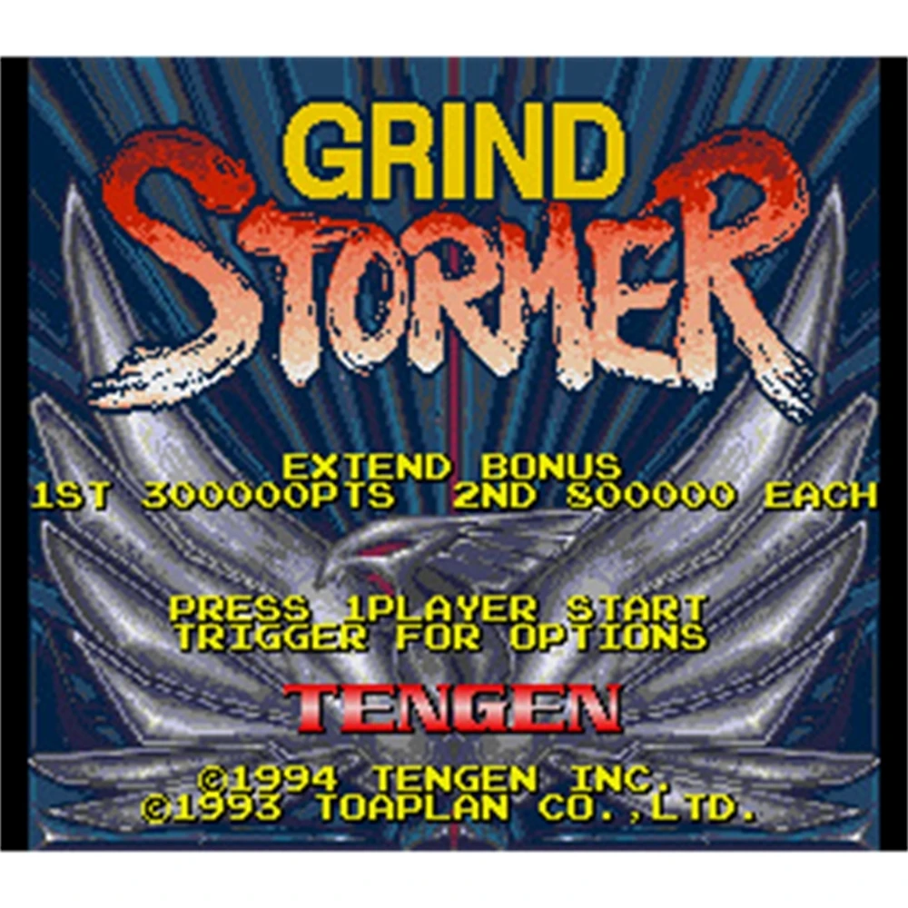 Grind Stormer  16 bit MD Game Card For Sega Mega Drive For Genesis Drop Shipping