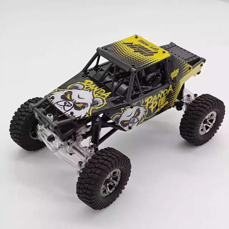 

Play Paiyoudi Co branded Panda PaiUCX2405 PRO Snow Leopard 1/24 Remote Control Electric Brushless Climbing Vehicle Off road