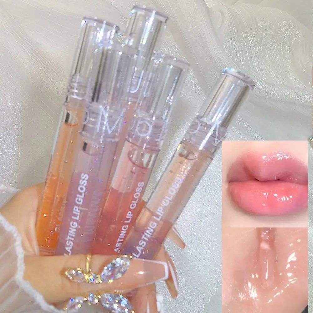 Gereedschap Fijne Diamant Lip Plumper Gelei Lippenstift Lip Jas Voor Lippenstift Lip Glow Oil Water Lipgloss Hydraterende Lip Olie Lip Getint