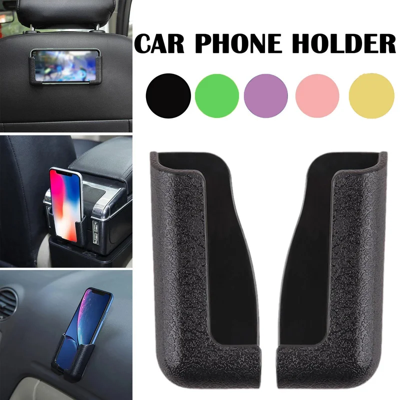 Self-Adhesive Dashboard Phone Mount Holder Car Phone Holder Universal Car Gravity Holder GPS Stand Rack Car Interior Accessories