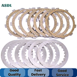 Motorcycle Steel Paper Friction Clutch Plate Set For HONDA VT600 VT 600 C VT600C PC21 XL600 XL600V Transalp 600 PD06 XL 600