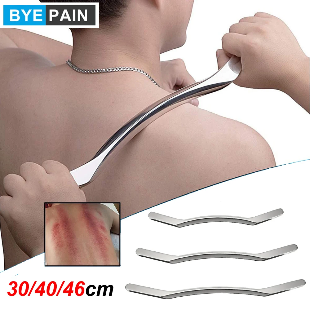 Stainless Steel IASTM Tool Gussha Massage Tool Muscle Scraping Tool for Soft Tissue Therapy and Reduce Arms,Back,Legs, Neck Pain