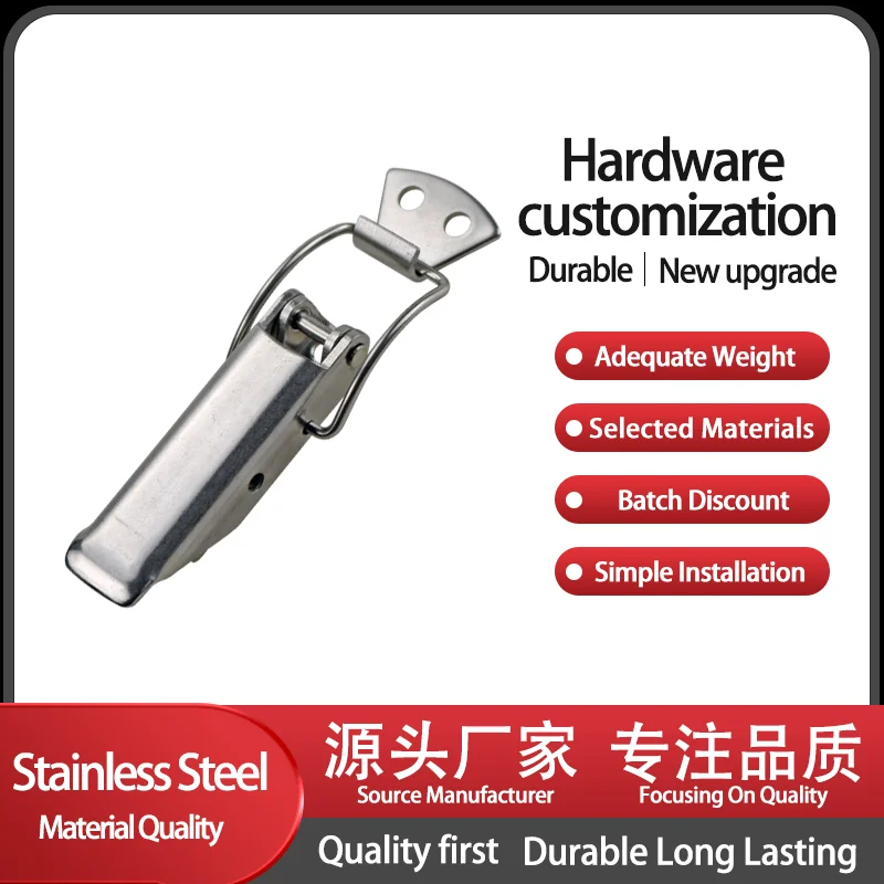 

Commercial Industrial 304 Stainless Steel Industrial Medical Equipment Cabinet Body Door Card Buckle Lock