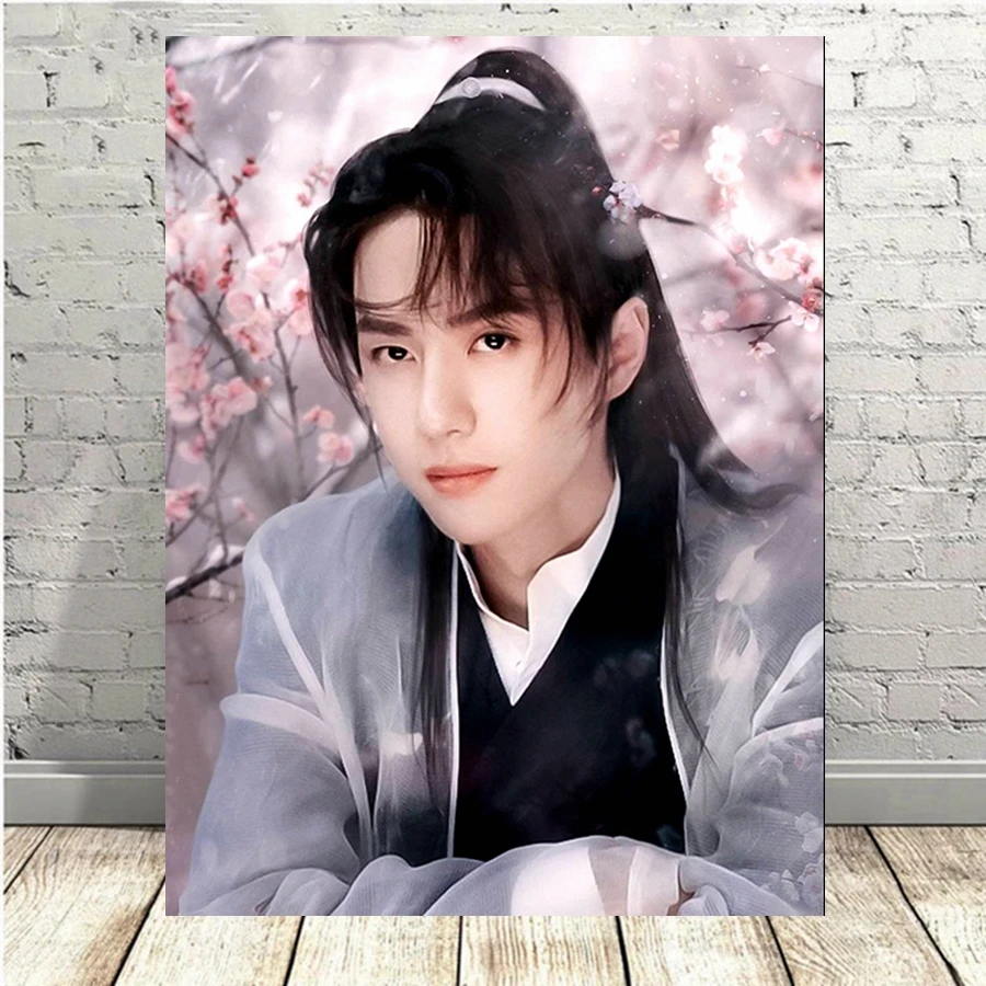 The Untamed Xiao Zhan Wang Yibo 5d Diy Diamond Painting Kits Chen Qing Ling Drama Photo Art Cross Stitch Mosaic Home Decor