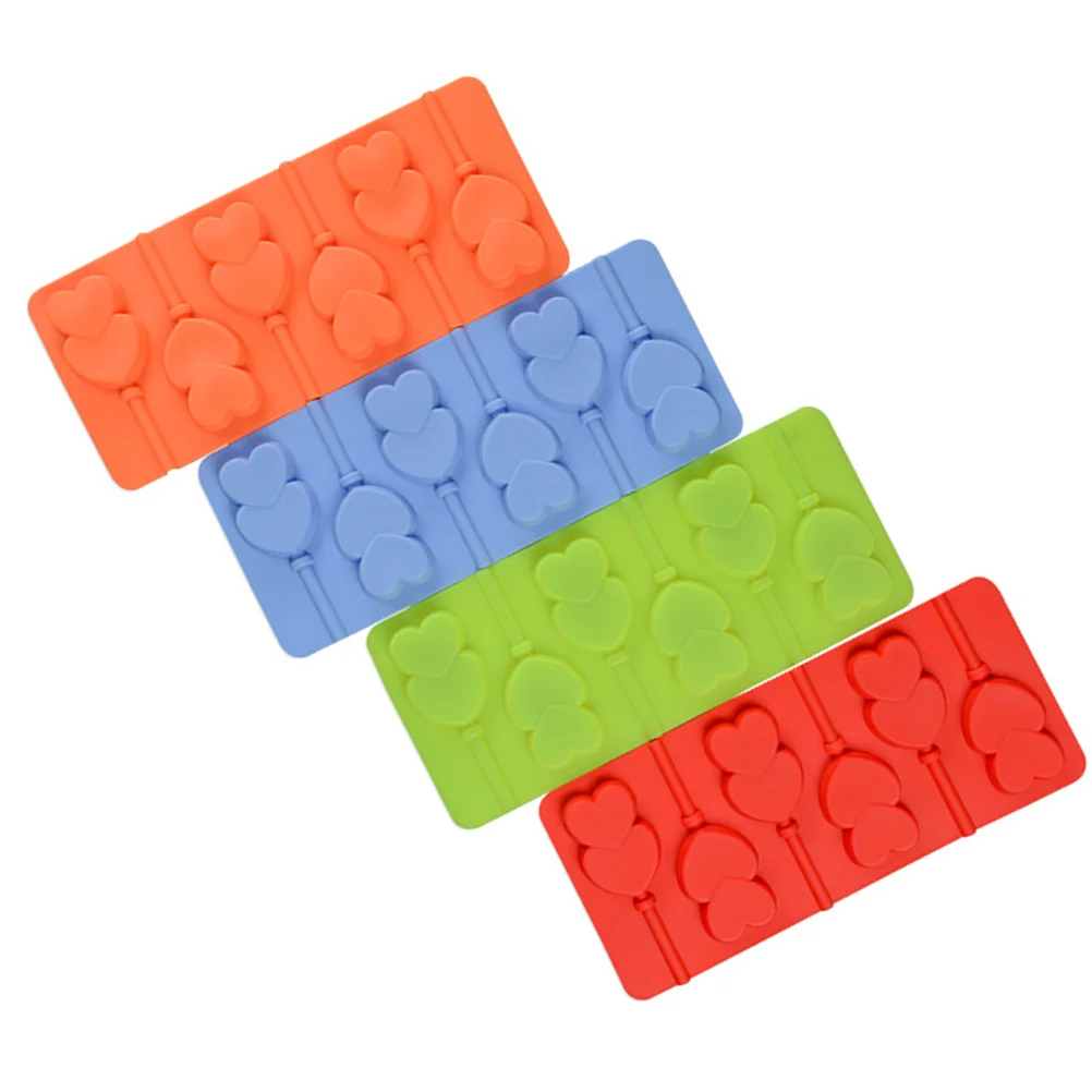 

6 -Capacity Silicone Lollipop Mold Shapes Molds Lollypop Mould Hard Candy Chocolate