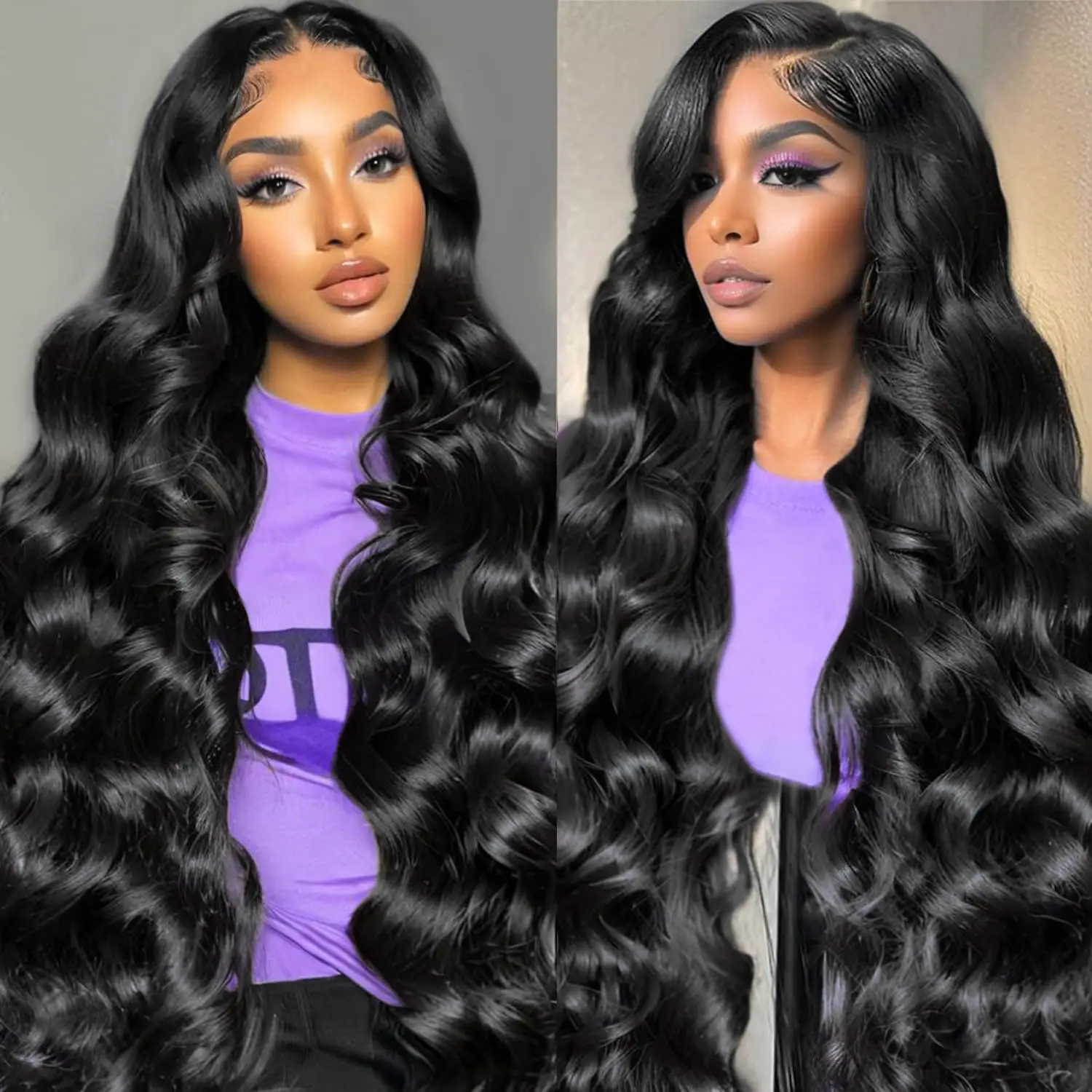 

13x6 HD Bone body wave 30 40 Inches Lace Front Human Hair Wigs 7x6 HD Transparent 13x4 Lace Frontal Remy Wig 200 Density