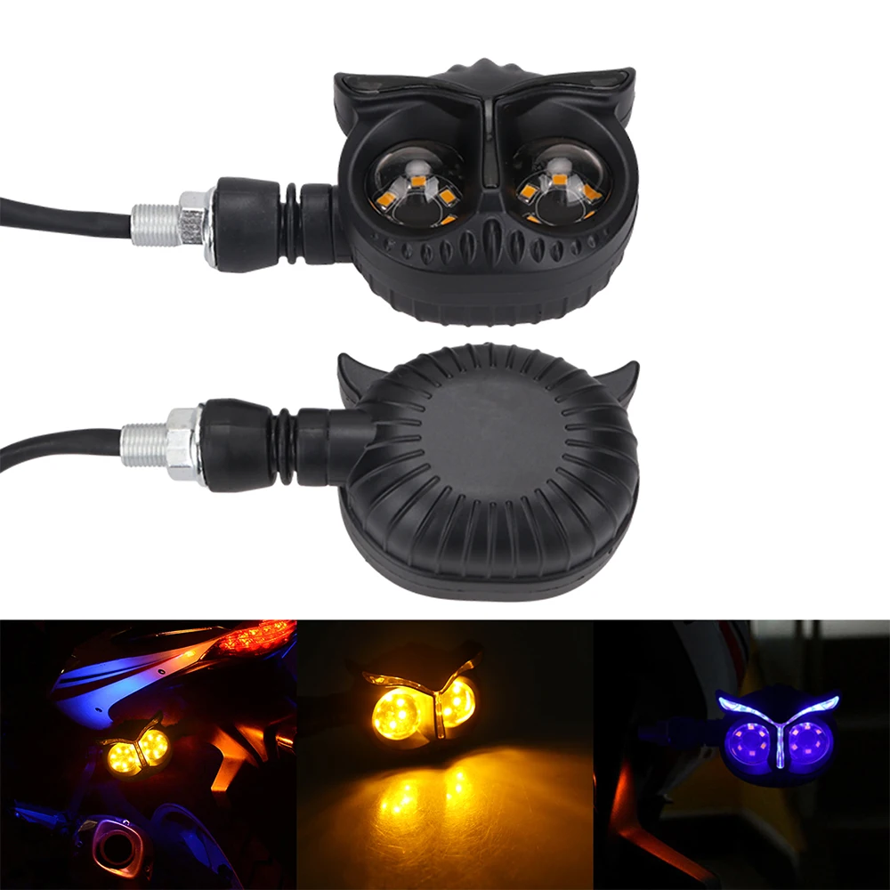 owl style LED motorcycle Signal turn signal Motorcycle taillights Led Brake light Daytime running light motorcycle accessories