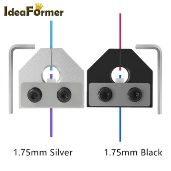 Connecteur de soudure de Filament pour pièces d'imprimante 3D, pour bloc d'aluminium Ender 3 PRO, capteur de Filament ABS PLA de 1.75mm avec outil clé Allen