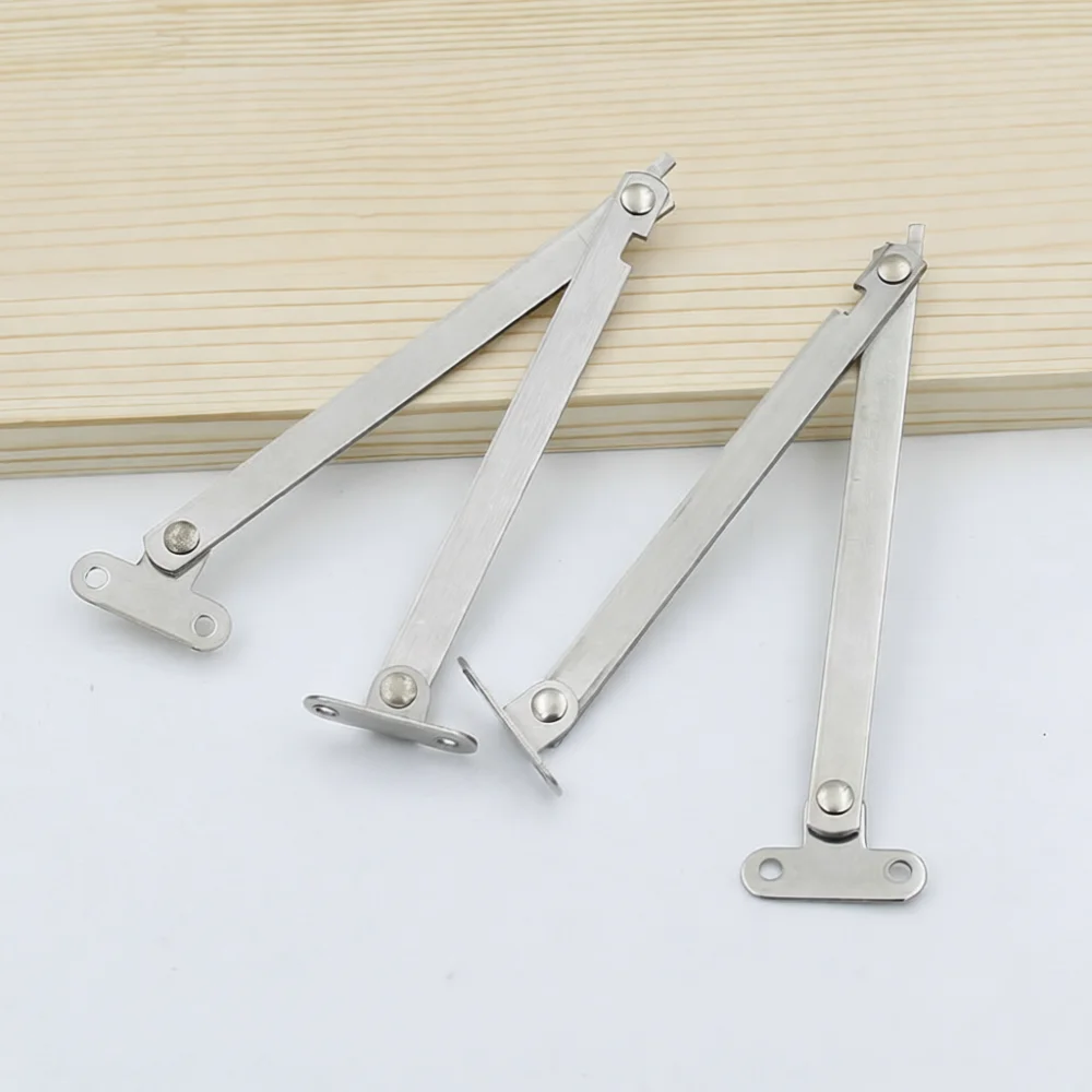 Stainless Steel Folding Support Rod Furniture Hardware Cabinet Door Lift Strut Kitchen Cupboard Hydraulic Hinge Device