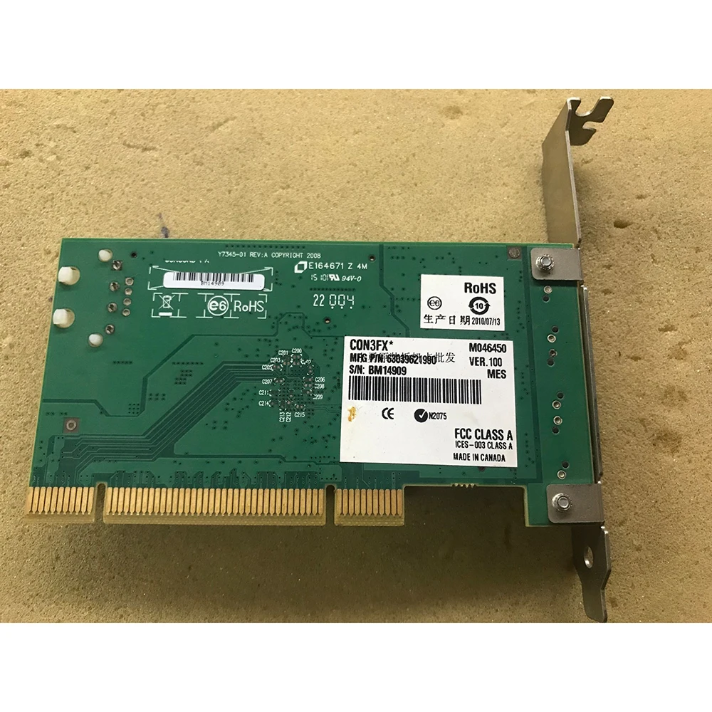 For MATROX CONCORD FX Y7345-01 REV: A image capture card CON3FX*