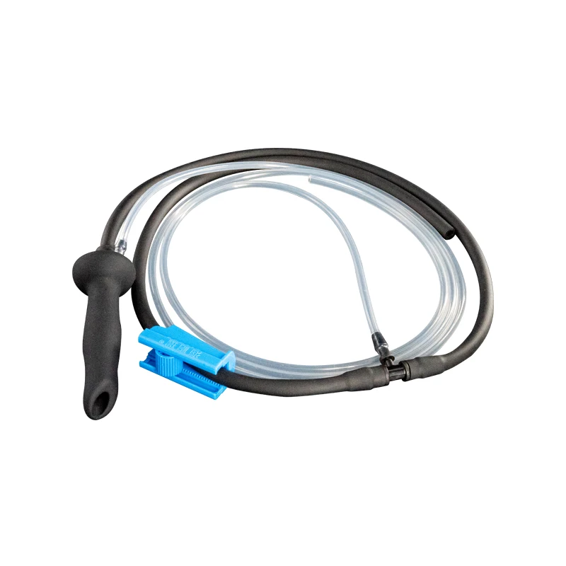 YoKoNex Enema Douche Tube, Shower Anal Vaginal Cleansing Accessory, Hydrotherapy Flushing System with Handle & Flow Control.