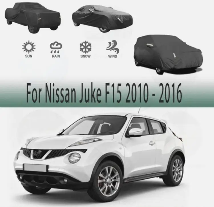 For Outdoor Waterproof Dustproof Car Cover for Nissan Juke F15 2010-2016 Snow Sunshade Protection Car Covers