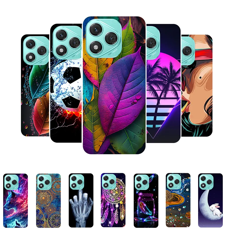 For Honor 400 Lite 5G Case Soft Silicone Phone Cover For Honor 400 Lite 400Lite Anti-Drop Coque Honor400 Lite Fashion Painting