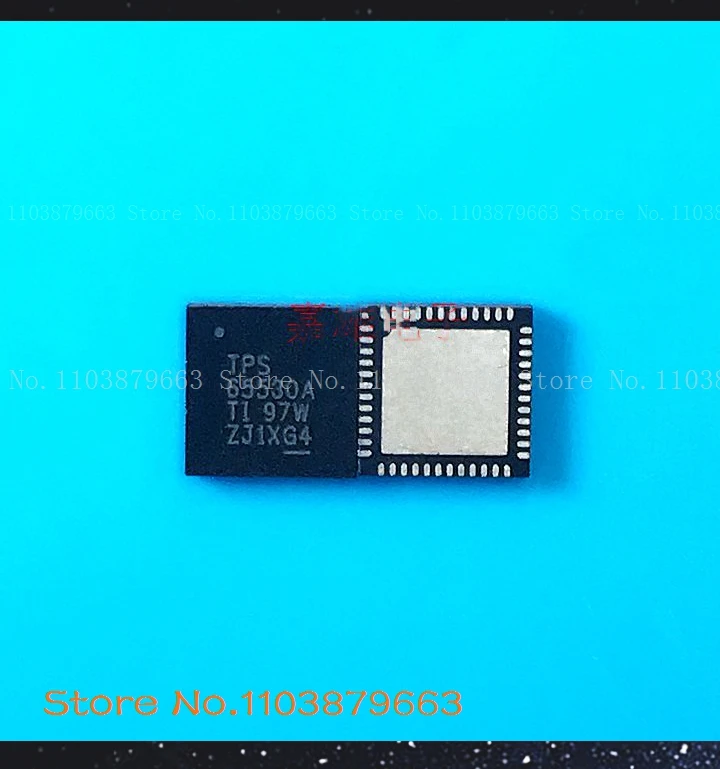 Lettrage TPS65530ARSLR, TPS65530A, QFN48