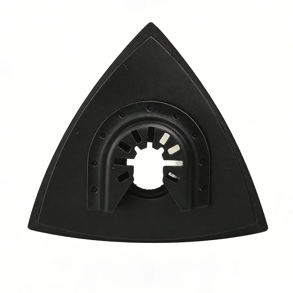1PCS 80/90mm Quick Release Triangular Sanding Pad - Universal Fit Oscillating Multi-Tool Accessories