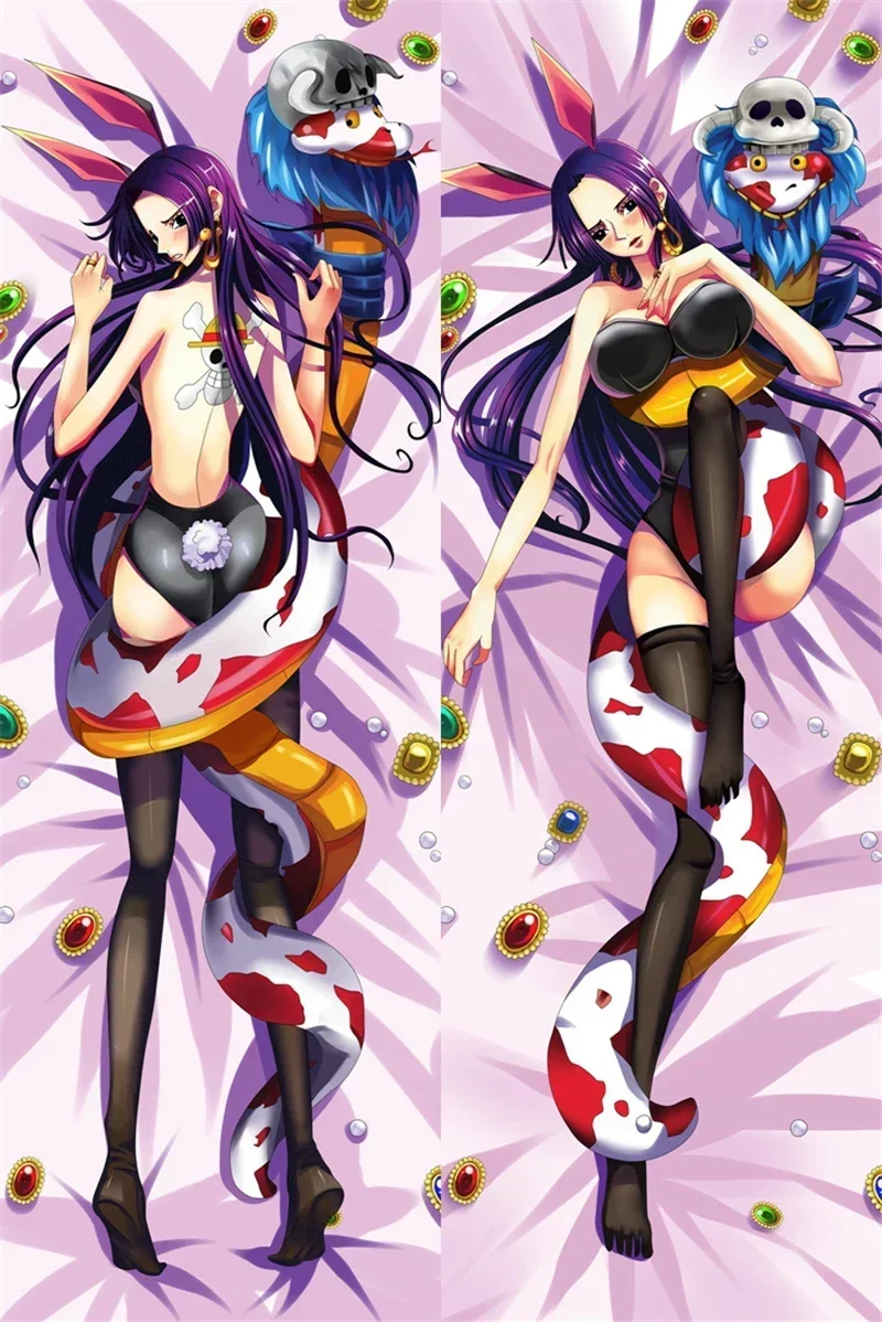 Anime Woman Nami Boa Hancock Nico Robin Miss Allsunday Girl Cosplay Dakimakura Sexy Pillow Case Hugging Body Prop