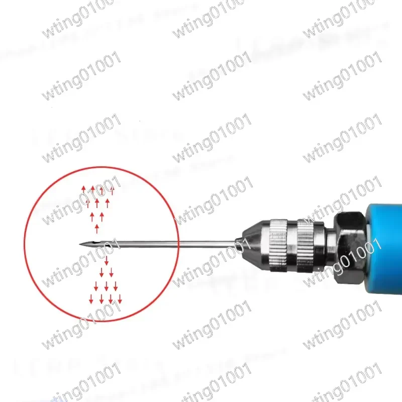 Stainless Steel Double Nozzle Electric High Pressure Injector for Lamb Leg Grilling Brine Meat Marinating