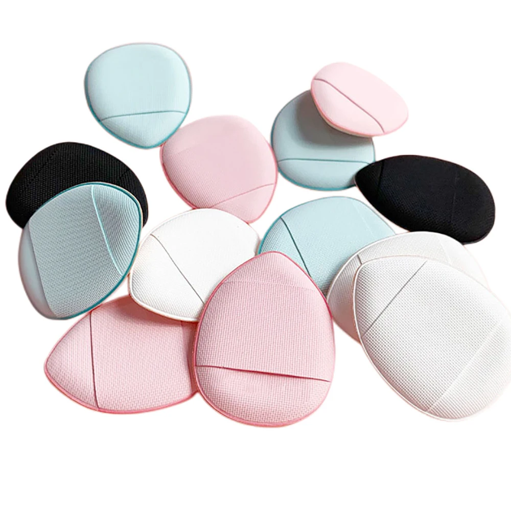 ชุดพัฟแต่งหน้า 17 ชิ้น สำหรับใบหน้า พัฟสามเหลี่ยม พัฟเนื้อนุ่ม พร้อมพัฟนิ้วมือขนาดเล็ก ฟองน้ำแต่งหน้า อุปกรณ์แต่งหน้าสำหรับผู้หญิง