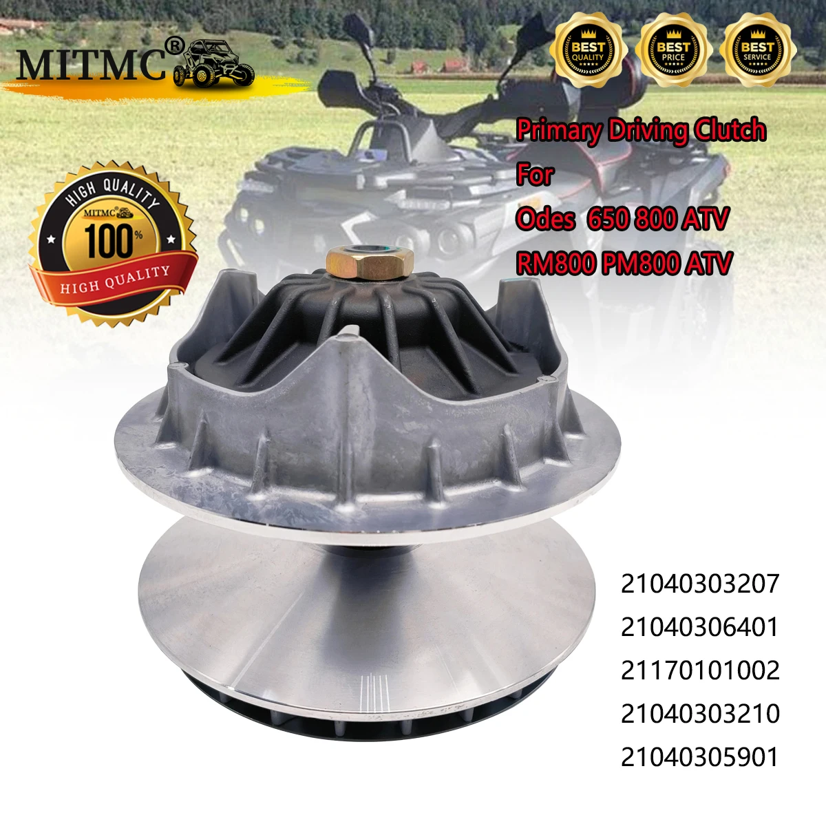 Główne sprzęgło napędowe do Odes 650 800 ATV RM800 PM800 ATV 21040303207 21040306401 21170101002 21040303210 21040305901