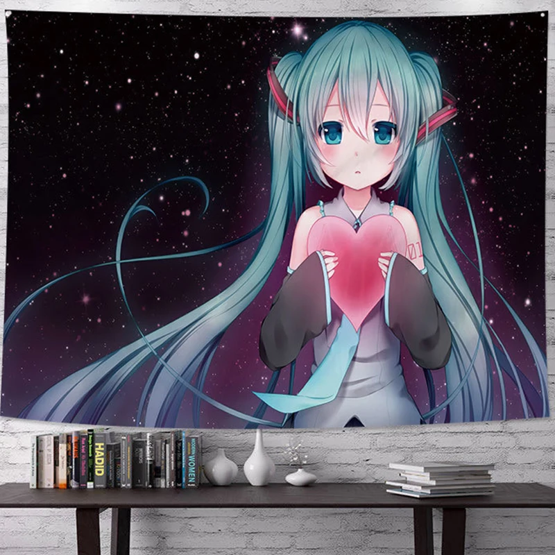 Ashou Anime Tapestry Wall Hanging Decor Kawaii Room Decoration Wall Tapesrty Cloth College Drom Room Decor Cute Home Decoration