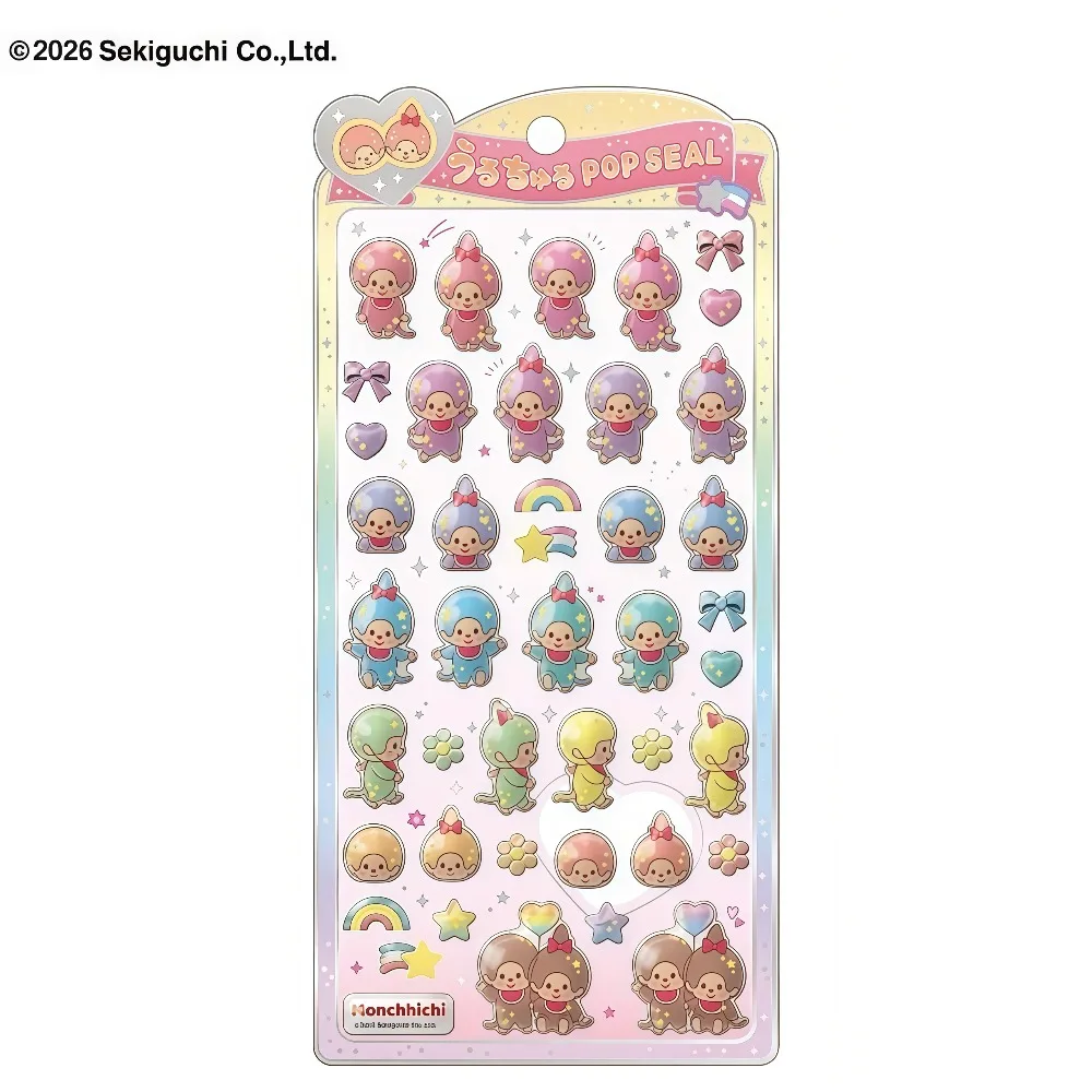 สติกเกอร์คาวาอิ ทามาก็อตจิ การ์ตูนสร้างสรรค์ ของตกแต่งเคสมือถือ สติกเกอร์ใส วัสดุทำสมุดบันทึก ของขวัญวันเกิดเพื่อน