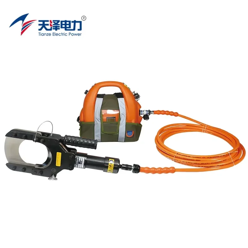 For Tianze Electric BHP120-P24R-KV insulated alloy steel hydraulic cable shears, electric pump remote control armored cable