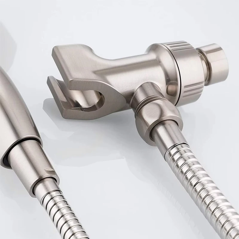 

Adjustable Universal Bathroom Faucet Bracket Mount Shower Arm For Hotel Use Includes Shower Kits Accessories