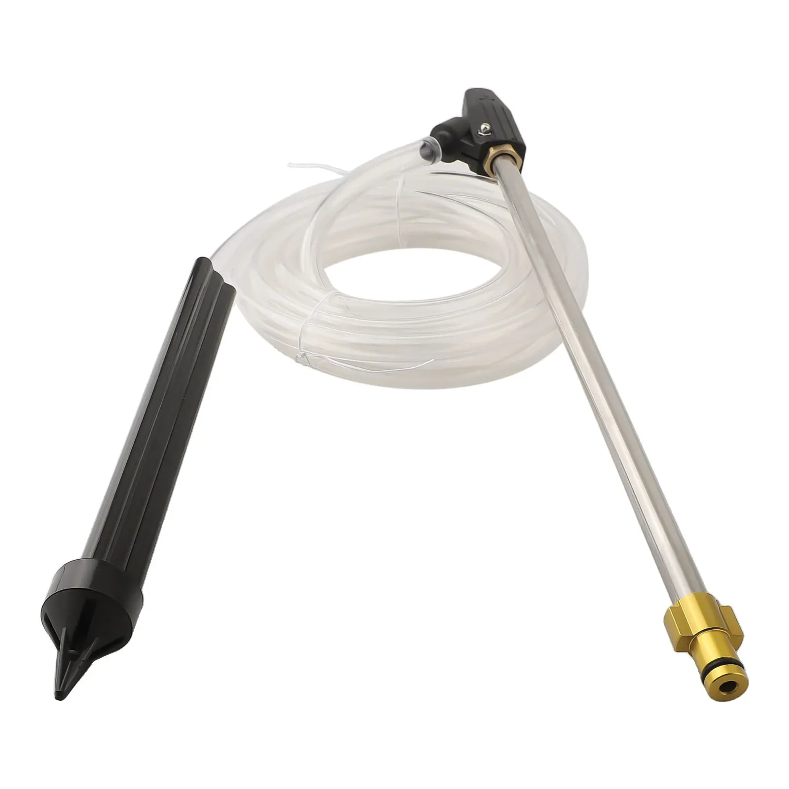 การกําจัดสนิมที่มีประสิทธิภาพด้วยเครื่องฉีดน้ําแรงดันสูง ชุดพ่นทรายเปียก วัสดุติดทนนาน ตัวเลือกอะแดปเตอร์หลายตัว