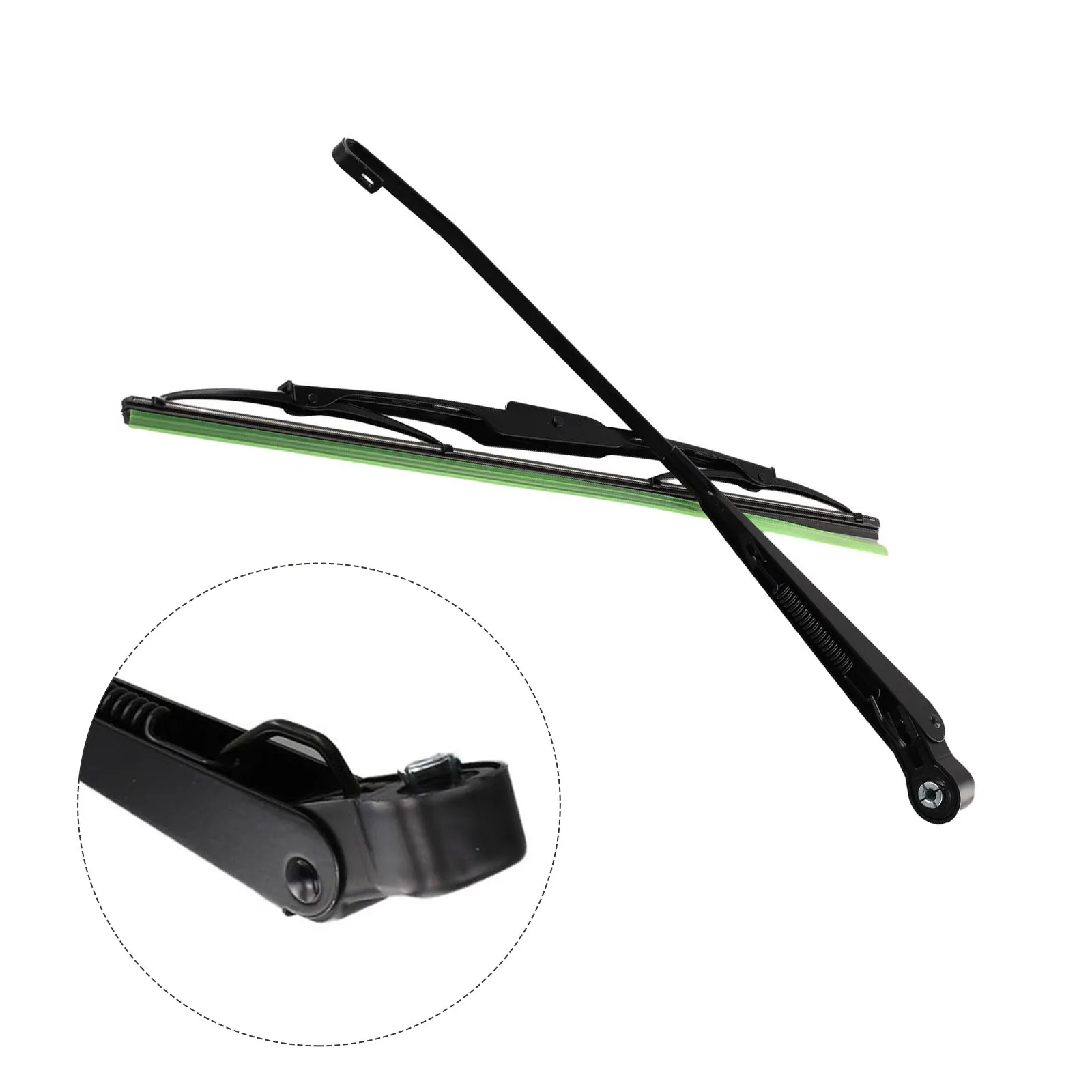 Windshield Wiper Kit Rated for 12V DC with 400mm Wipers and For Blades for Boat RV Tractor and Heavy Machinery